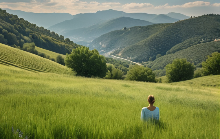 명상적 여행의 필수 준비물 - Here are three detailed image prompts in English, inspired by the provided text for AI image generat...