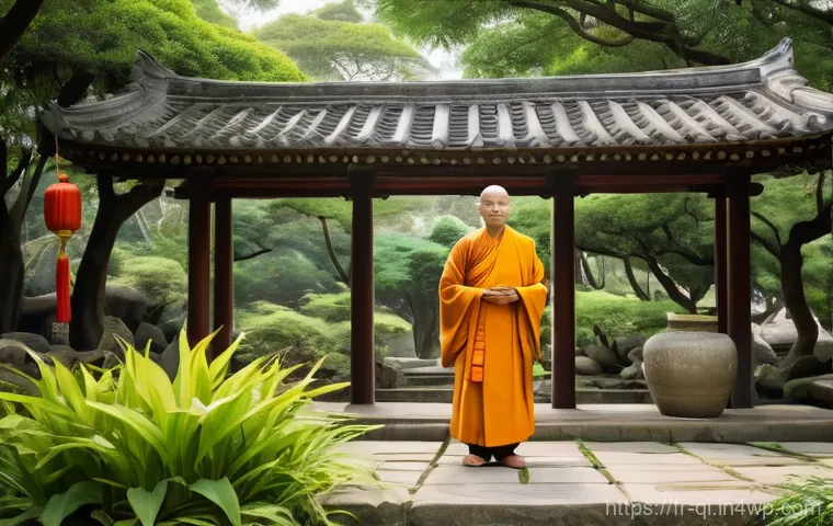 명상적 여행을 위한 언어 장벽 넘기 - **Prompt 1: A joyful exchange at a bustling market facilitated by technology.**
    Create an image ...