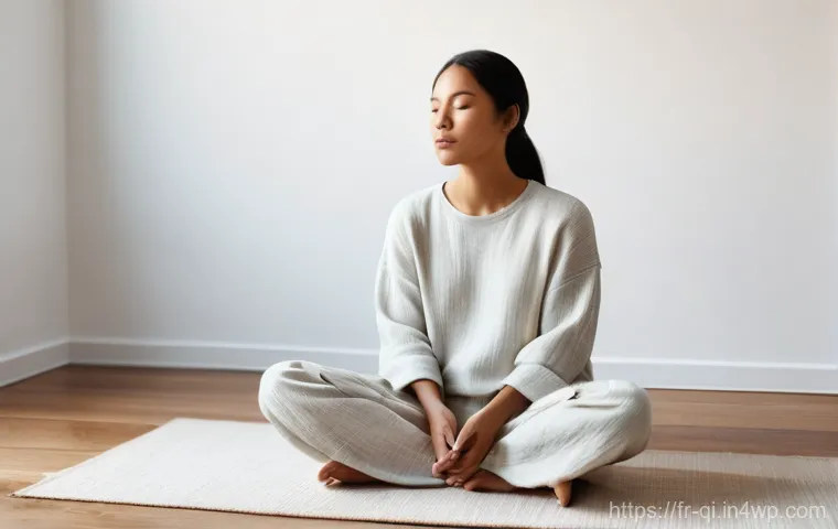 명상적 여행을 위한 커뮤니케이션 기술 - **Prompt: Serene Inner Sanctuary**
    A tranquil, gender-neutral individual, dressed in comfortable...